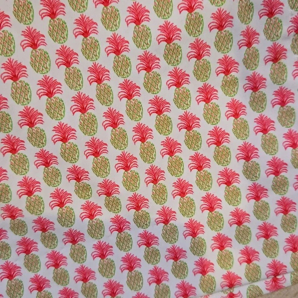 Fairway & Greene Pink/Green Pineapple Leisure/Active/Golf Skort - Picture 2 of 10